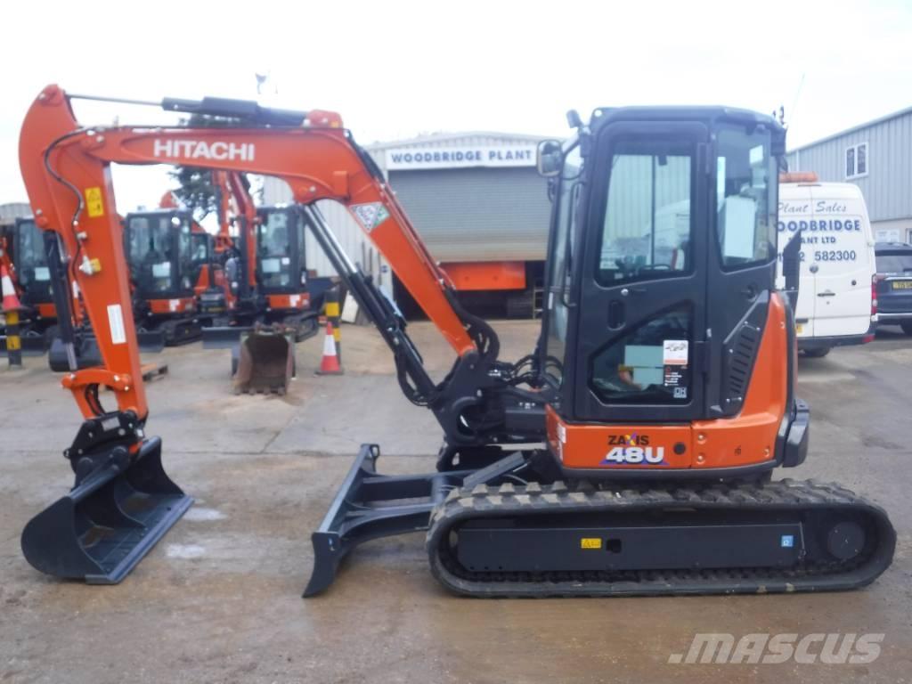 Hitachi ZX 48 U-6 Mini rýpadlá < 7t