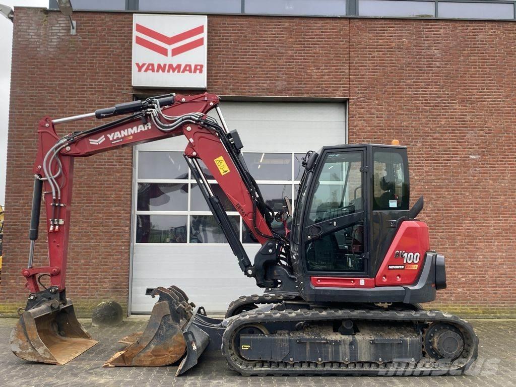 Yanmar SV100-2-2PB Midi rýpadlá 7 t - 12 t