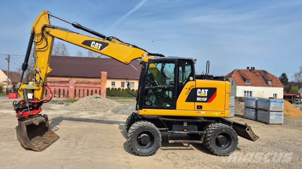 CAT M 315 F Kolesové rýpadlá