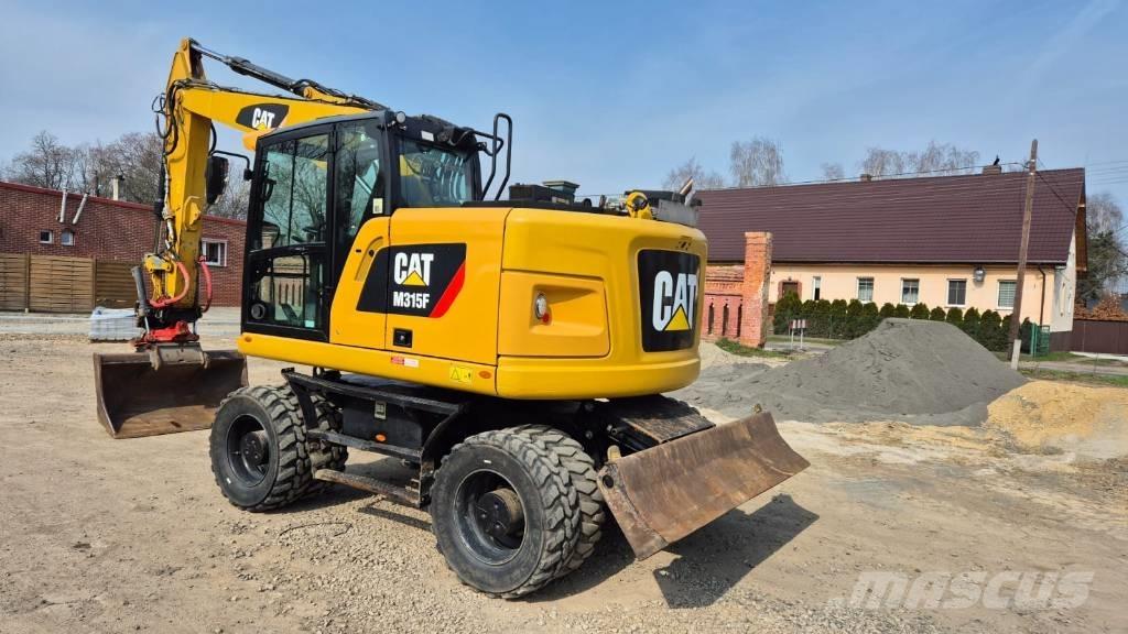 CAT M 315 F Kolesové rýpadlá