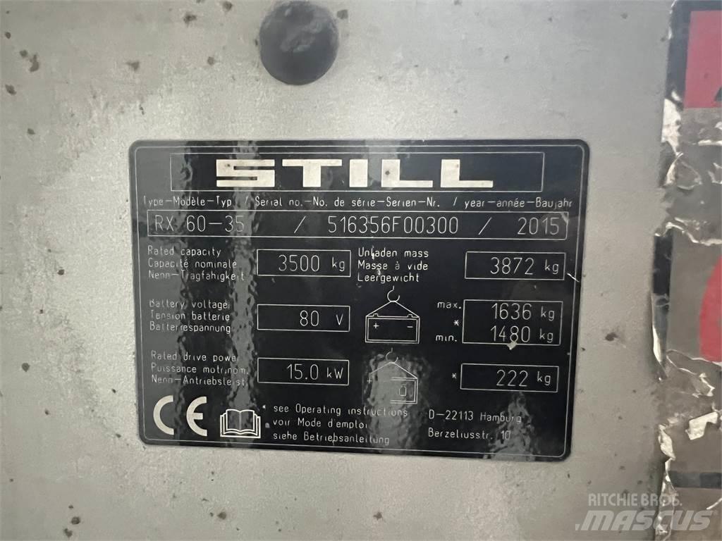 Still RX60-35 Akumulátorové vozíky