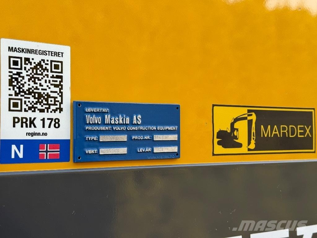 Volvo EC 380 EL Pásové rýpadlá