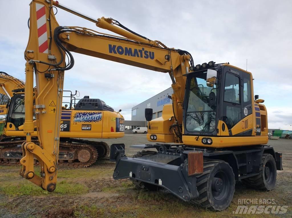 Komatsu PW148-11EO Kolesové rýpadlá