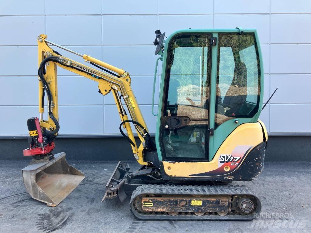 Yanmar SV 17 EX Mini rýpadlá < 7t