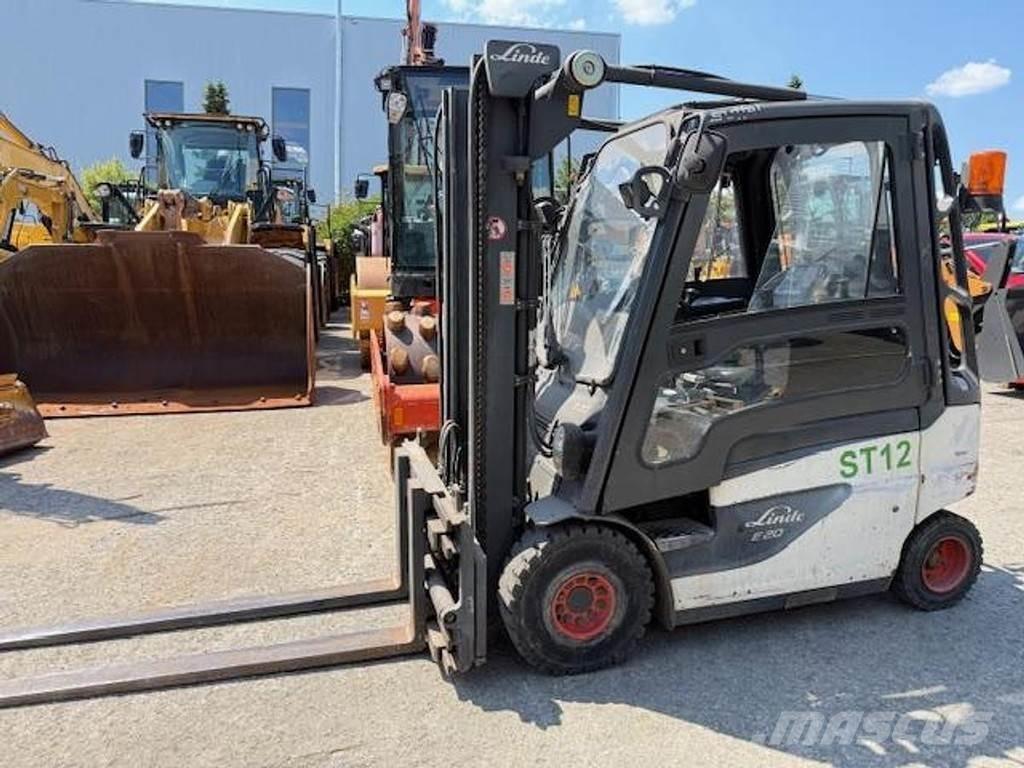 Linde E20-01 Akumulátorové vozíky