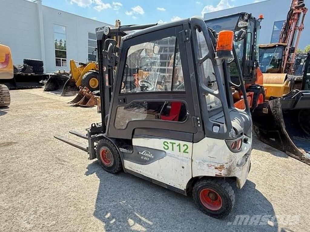 Linde E20-01 Akumulátorové vozíky