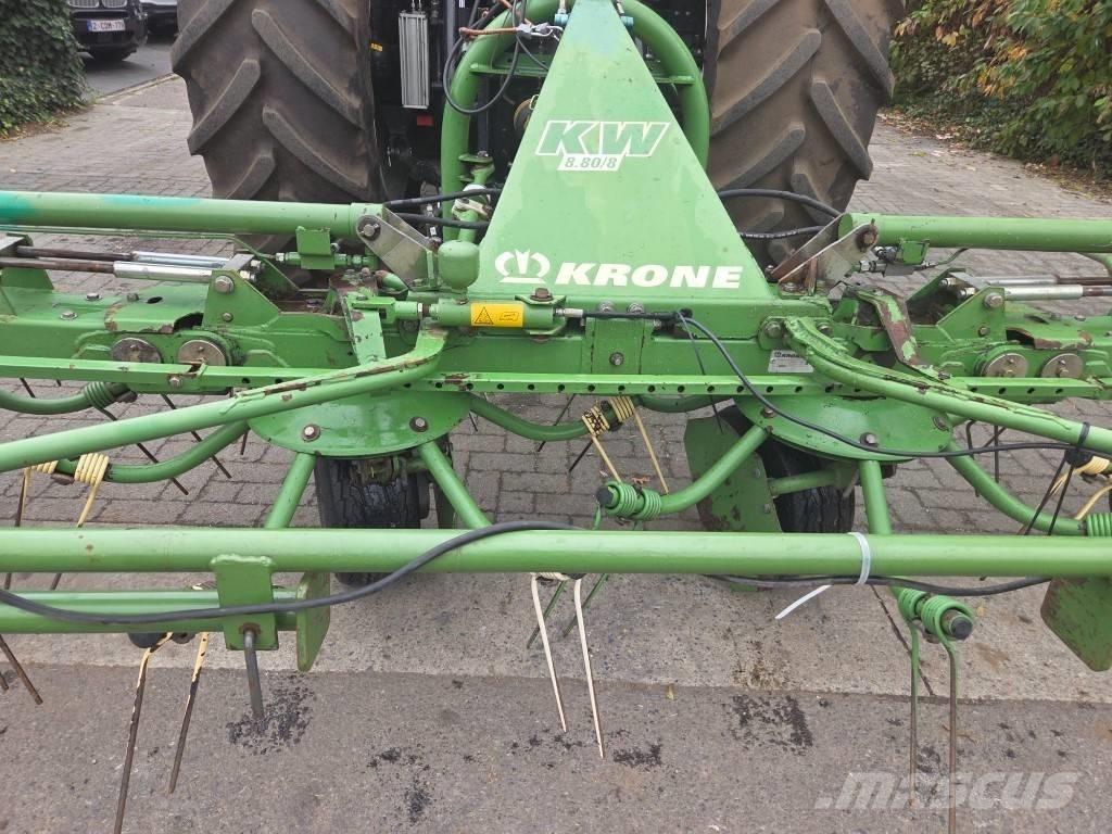 Krone KW 8.80/8 Obracače a zhrabovače sena
