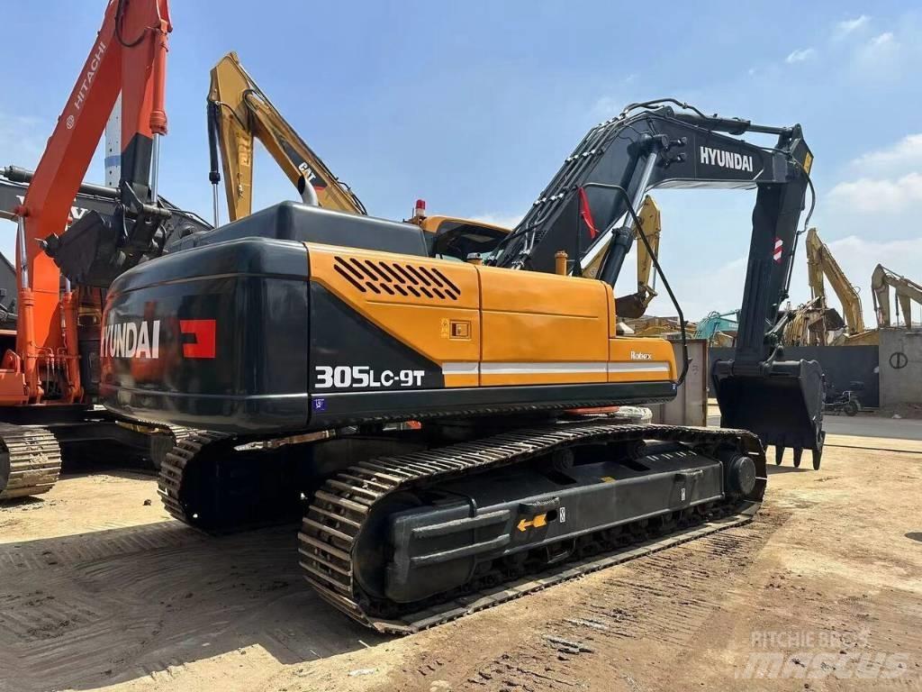 Hyundai 305 LC-9T Pásové rýpadlá