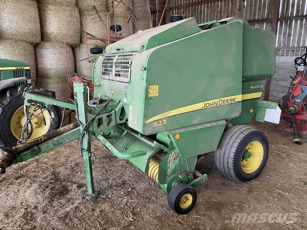 John Deere 623 Lisy na okrúhle balíky