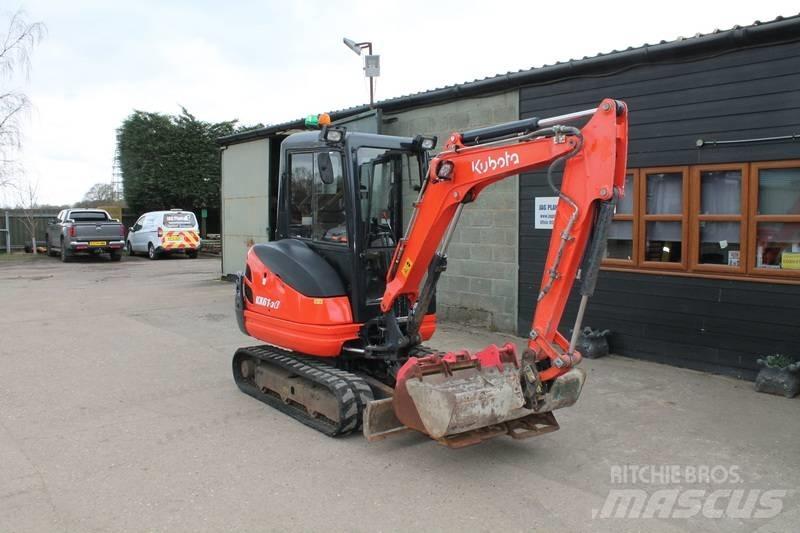Kubota KX 61-3 Mini rýpadlá < 7t
