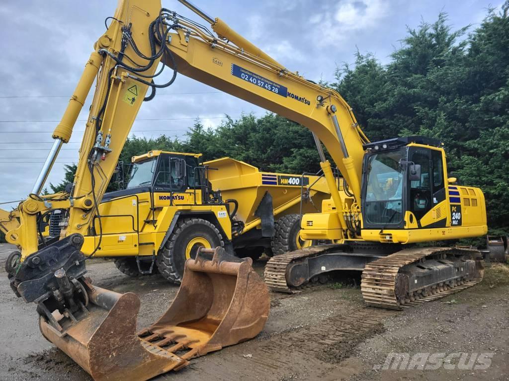 Komatsu PC240NLC-11 Pásové rýpadlá