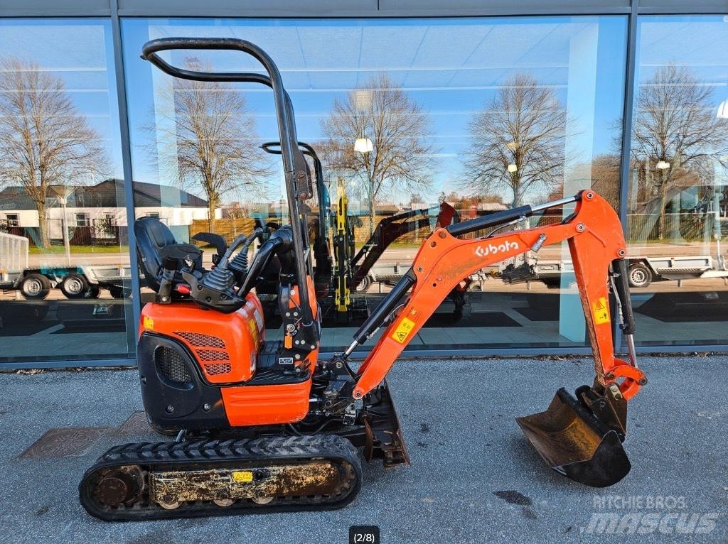 Kubota U 10-3 Mini rýpadlá < 7t