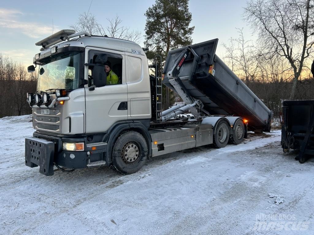 Scania G 480 Hákový nosič kontajnerov