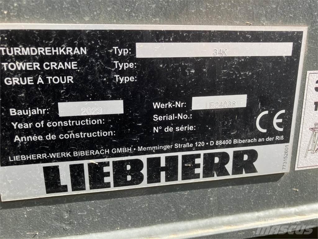 Liebherr 34K Stavebné žeriavy
