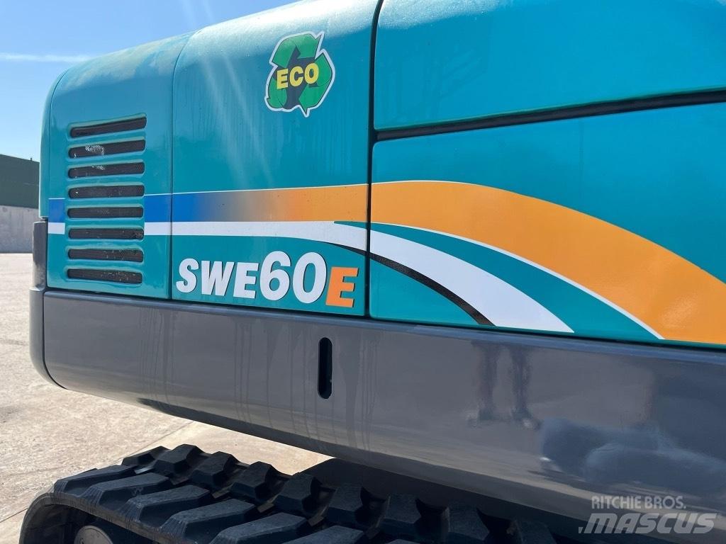 Sunward SWE 60 E Mini rýpadlá < 7t