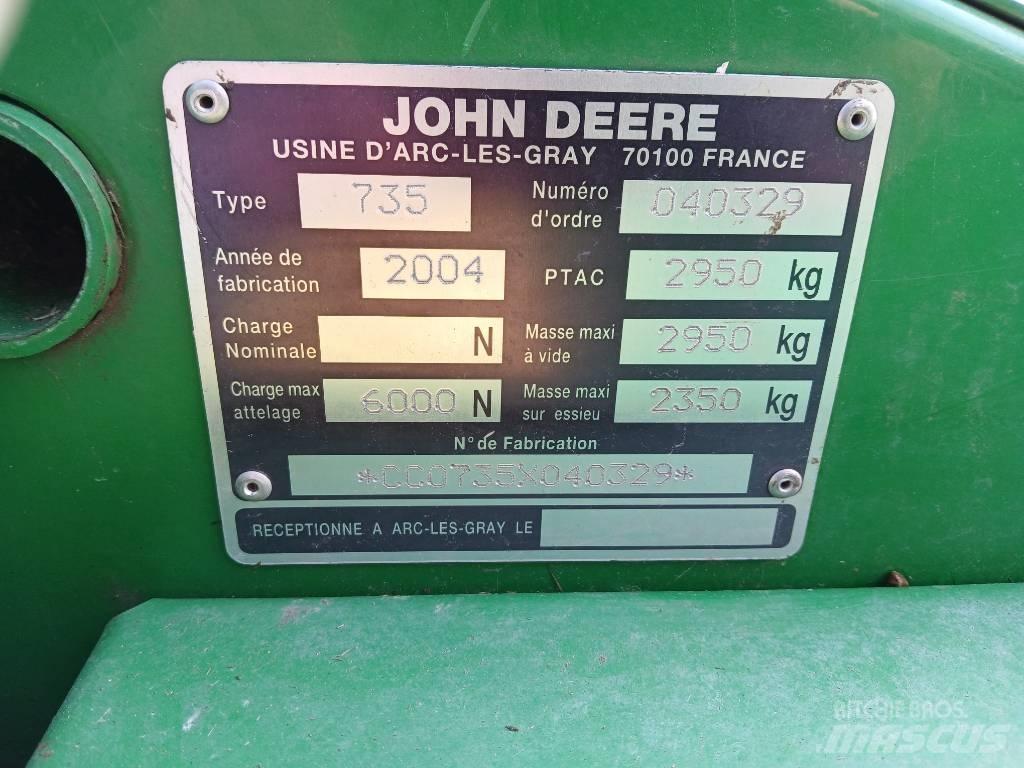 John Deere 735 Žací stroj-kondicionér