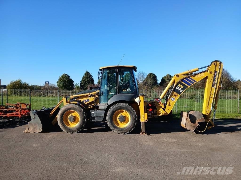 Komatsu WB 97 S-8 Rýpadlo-nakladače