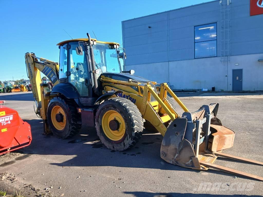 Komatsu WB 97 S-8 Rýpadlo-nakladače