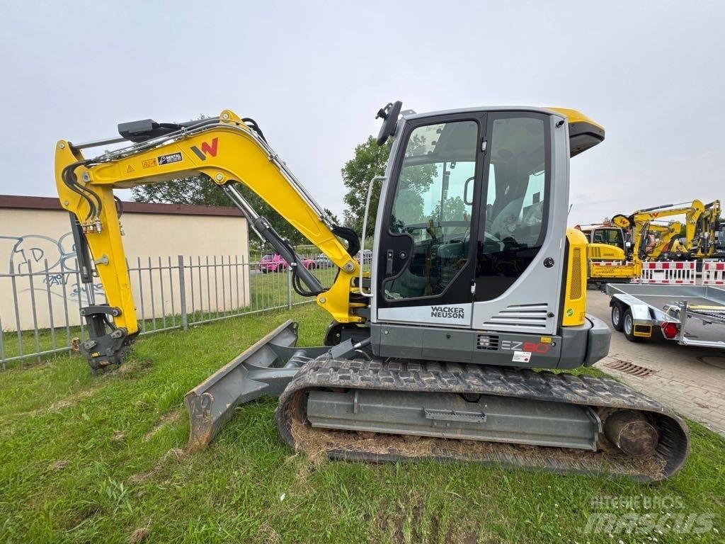 Wacker Neuson EZ80 Pásové rýpadlá