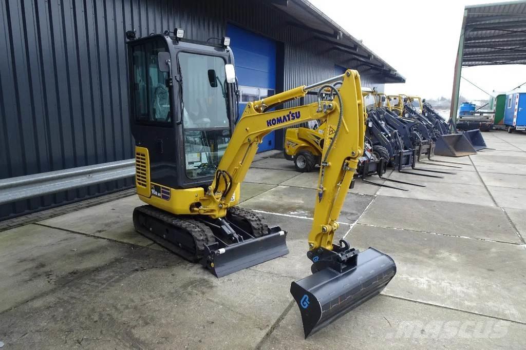 Komatsu PC16R HS Pásové rýpadlá