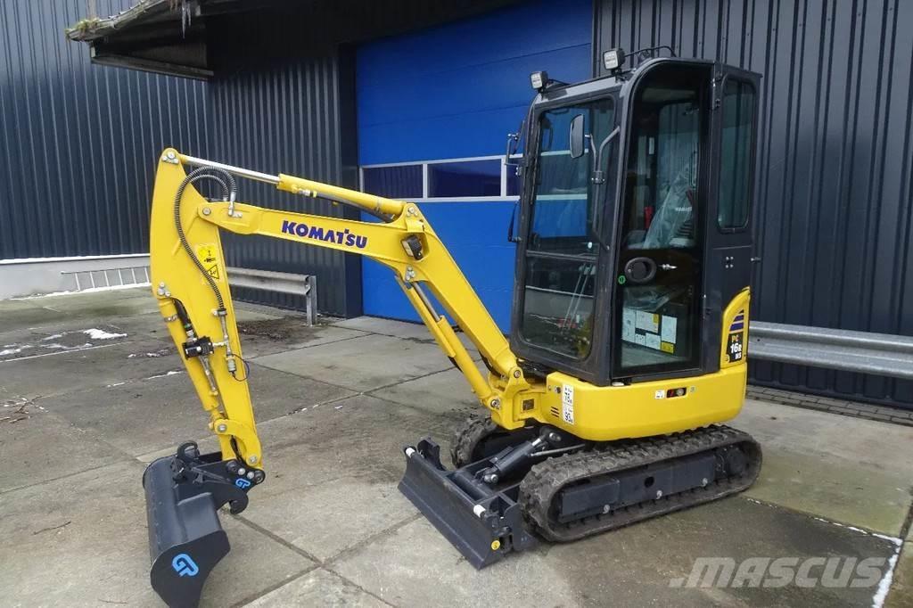 Komatsu PC16R HS Pásové rýpadlá