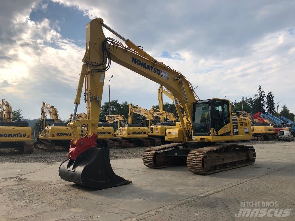 Komatsu PC290LC-11E0 Pásové rýpadlá