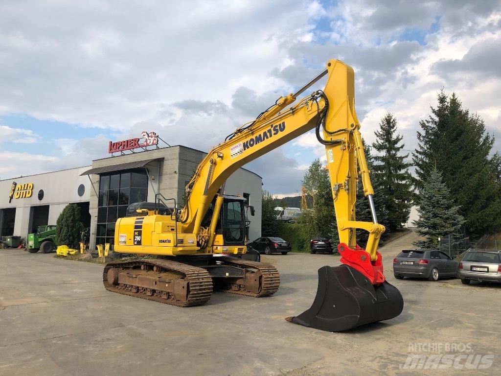 Komatsu PC290LC-11E0 Pásové rýpadlá