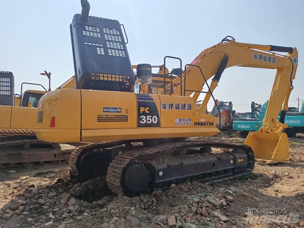 Komatsu PC350 Pásové rýpadlá