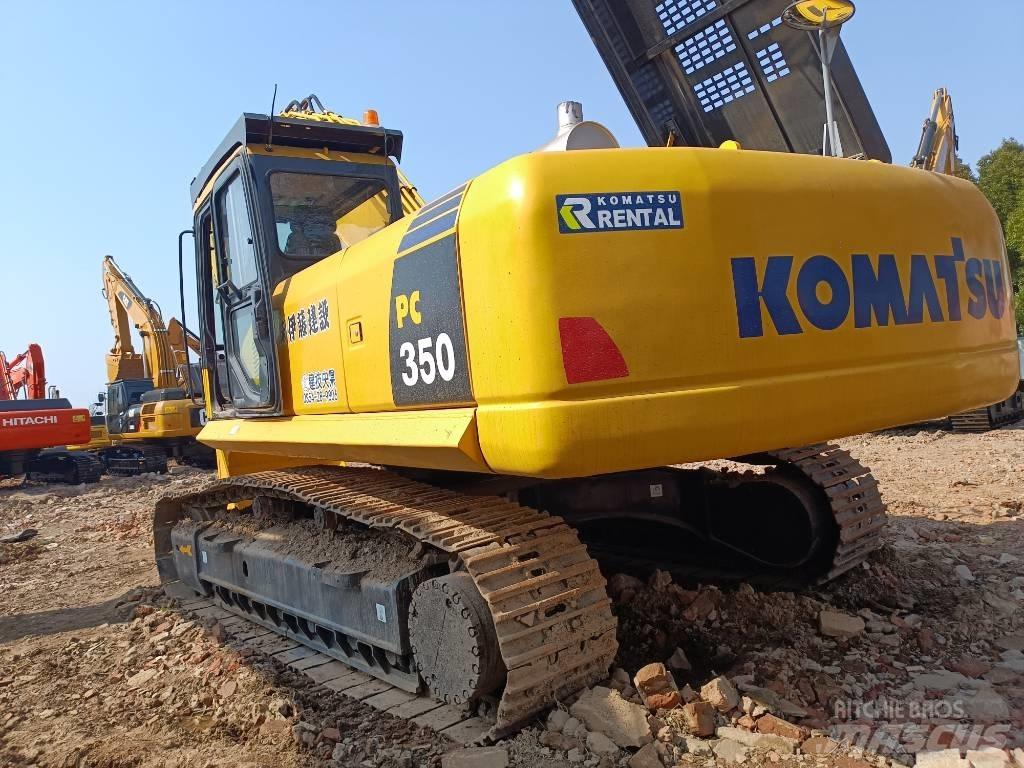Komatsu PC350 Pásové rýpadlá