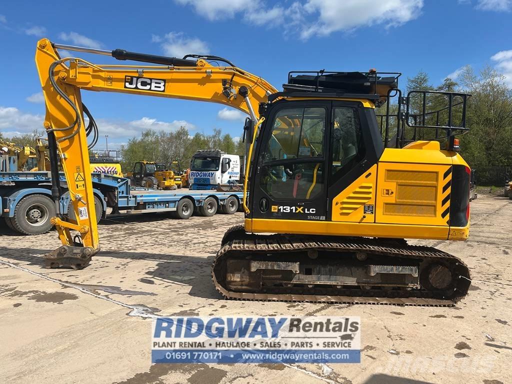 JCB 131 X LC Pásové rýpadlá