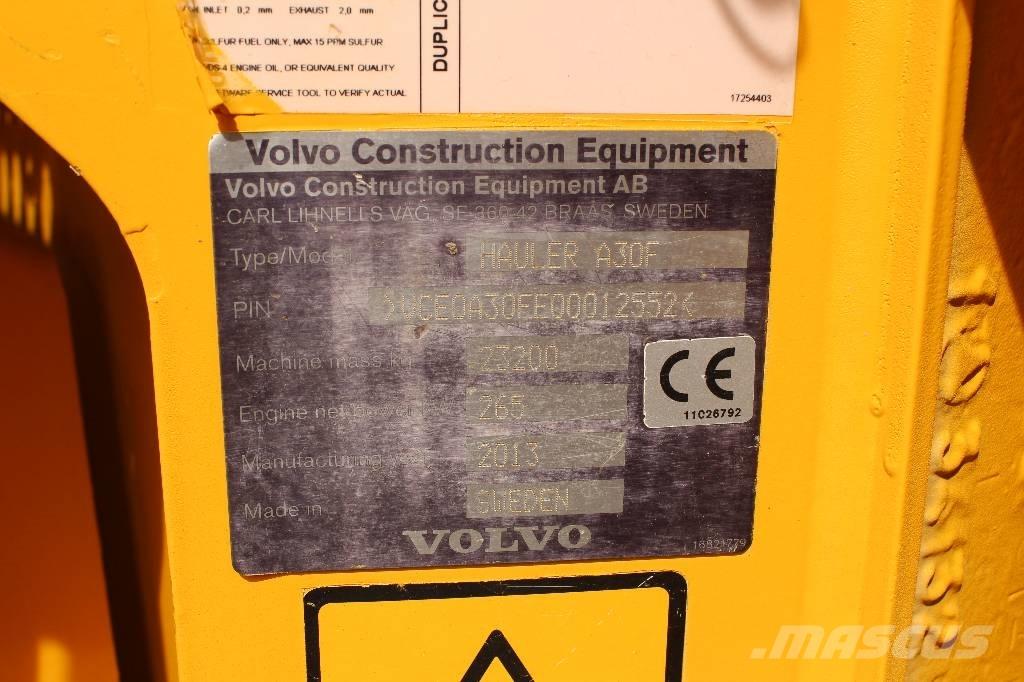 Volvo A 30 F Kĺbové nákladné autá