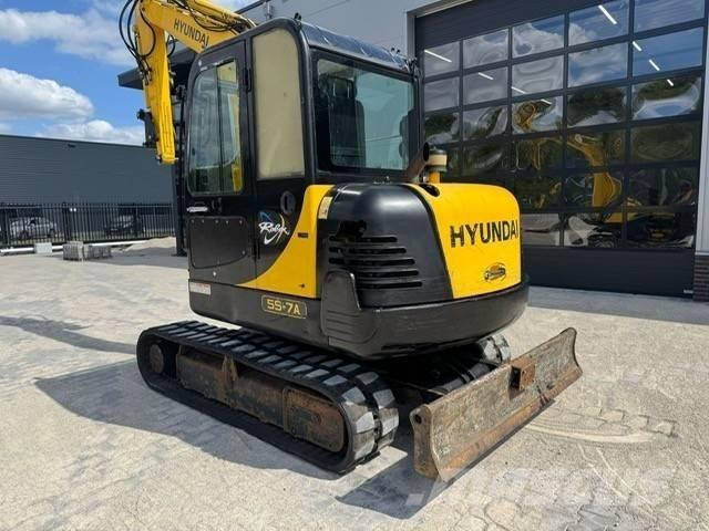 Hyundai Robex 55-7 Mini rýpadlá < 7t