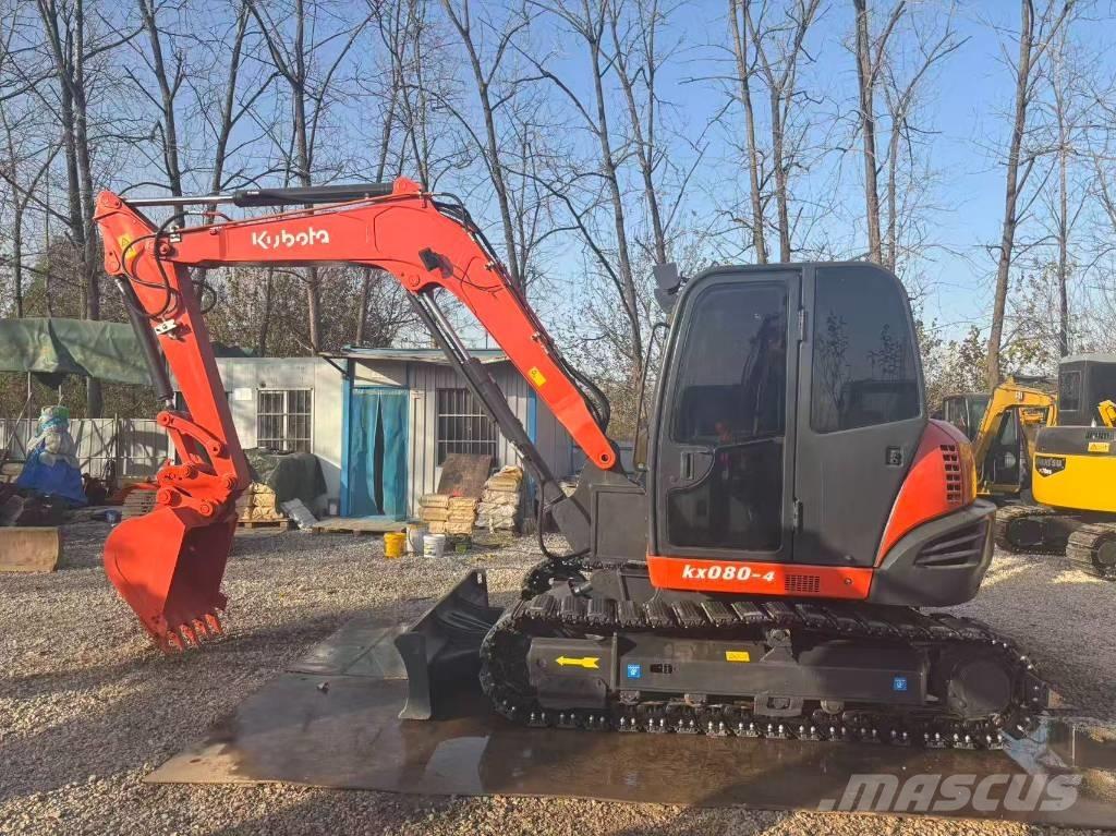 Kubota KX 080-4 Midi rýpadlá 7 t - 12 t
