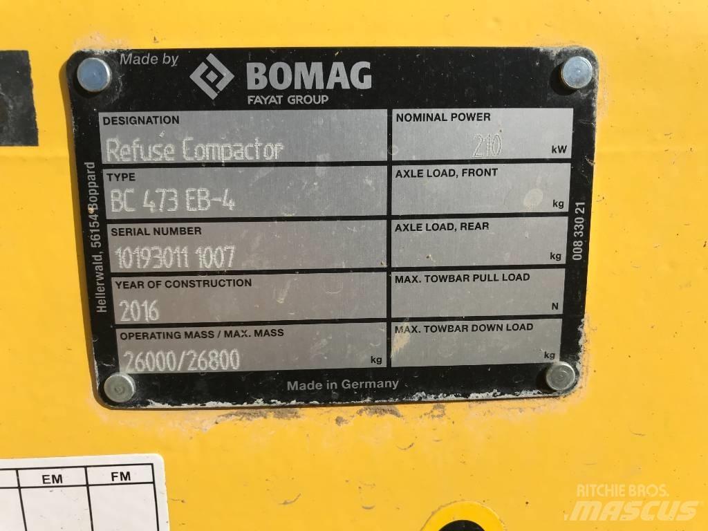 Bomag BC473EB-4 Ťahačové valce