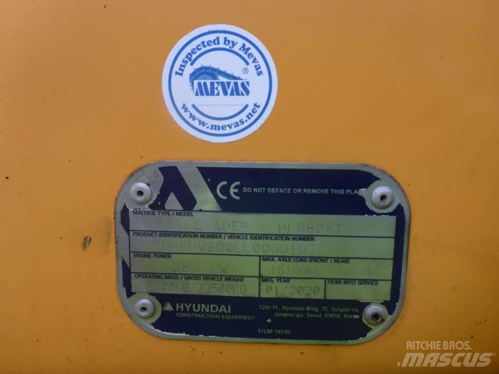 Hyundai HL980XT Kolesové nakladače