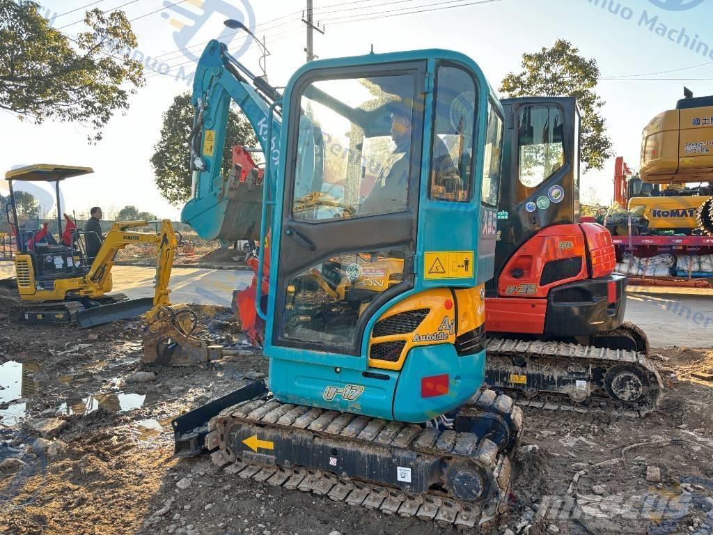 Kubota U 17 Mini rýpadlá < 7t