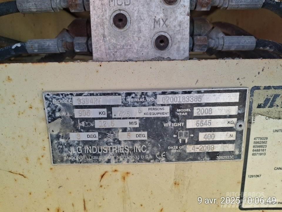 JLG 3394RT Nožnicové zdvíhacie plošiny