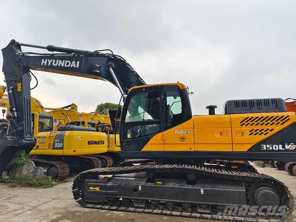 Hyundai R350LVS Pásové rýpadlá