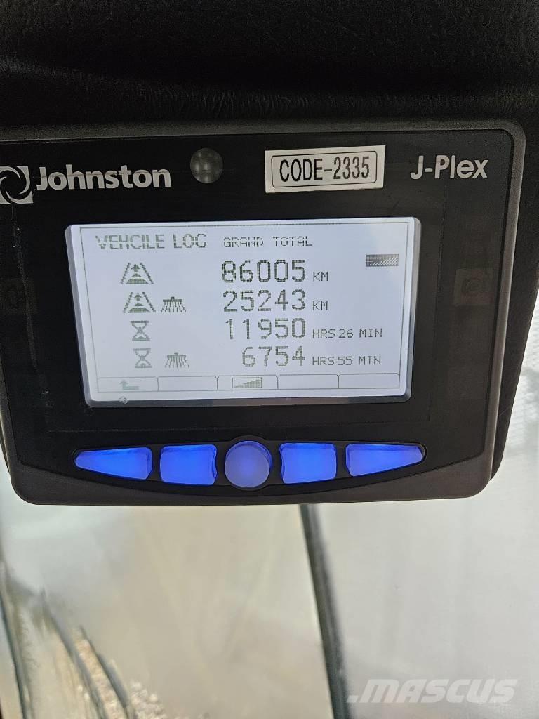 Johnston CN400 Zametacie stroje