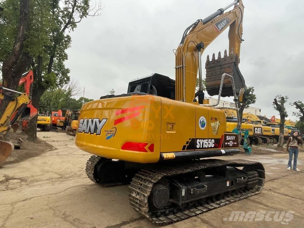 Sany SY 155 C Pásové rýpadlá