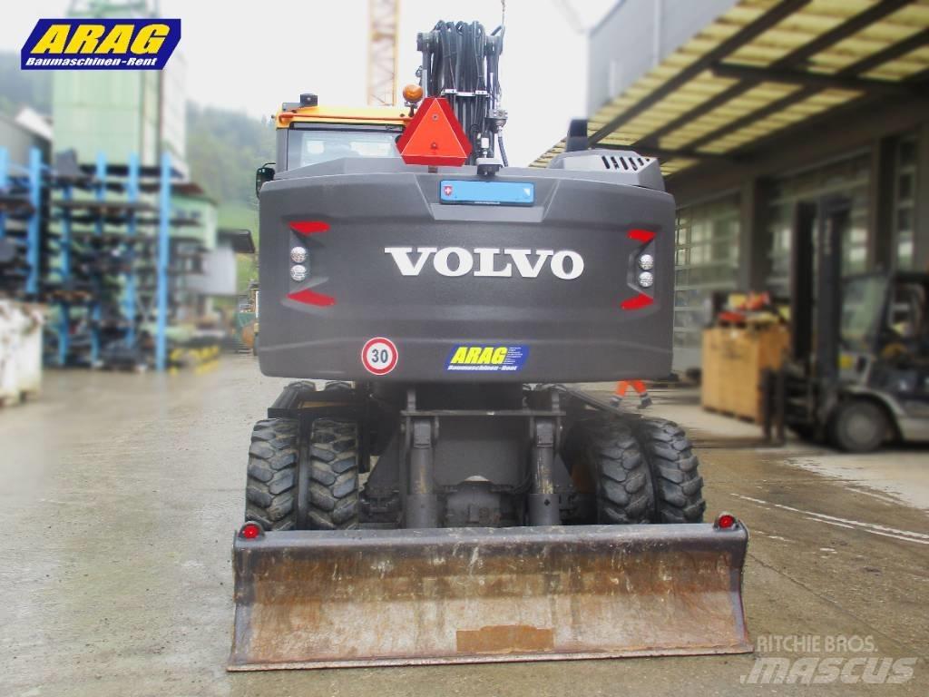Volvo EWR 150 E Kolesové rýpadlá