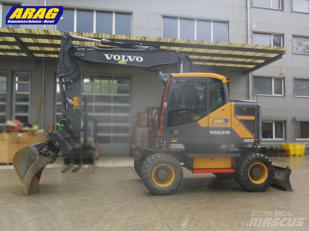 Volvo EWR 150 E Kolesové rýpadlá