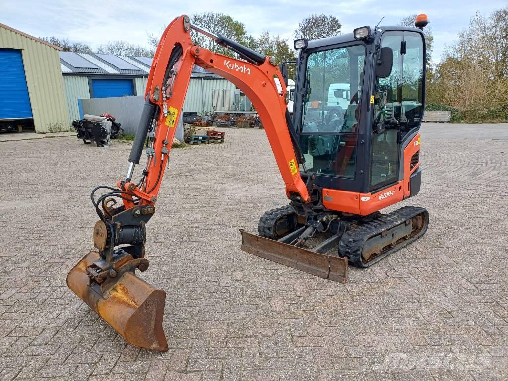 Kubota KX 019-4 Mini rýpadlá < 7t