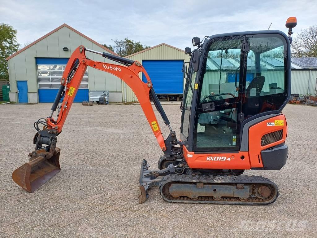 Kubota KX 019-4 Mini rýpadlá < 7t