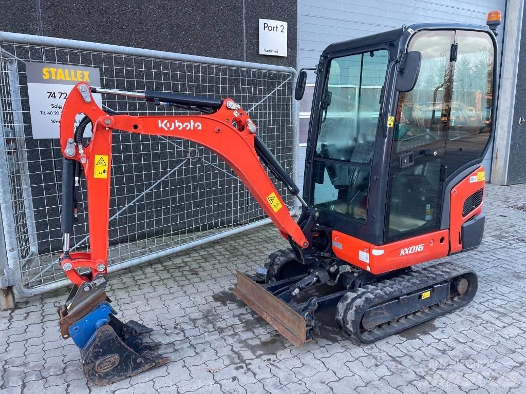 Kubota KX016-4 Mini rýpadlá < 7t