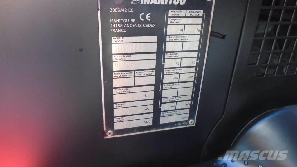 Manitou ATJ 160 Kĺbové plošiny