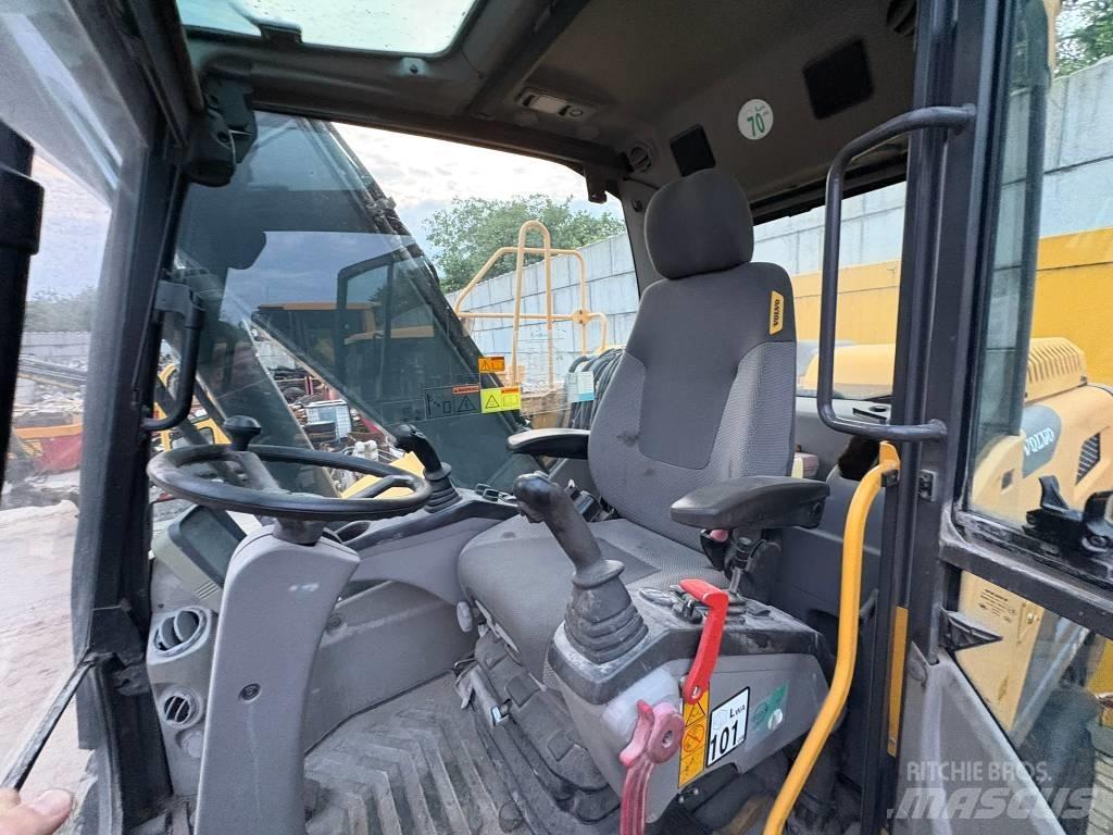 Volvo EW 160 D Kolesové rýpadlá