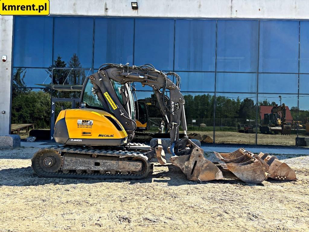 Mecalac 8 MCR Midi rýpadlá 7 t - 12 t