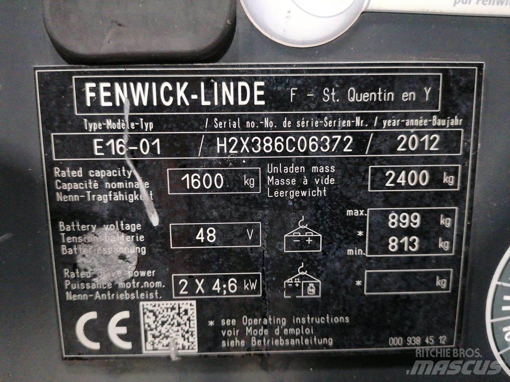 Linde E16 Akumulátorové vozíky