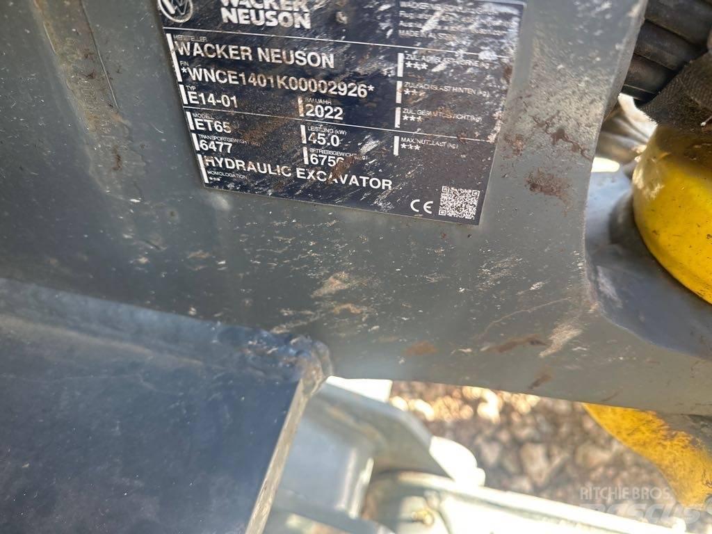 Wacker Neuson ET65 Pásové rýpadlá